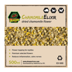 DragonOne Chamomile Elixir Szárított kamillavirág hüllőknek | 500 ml