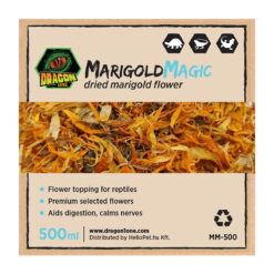 DragonOne MarigoldMagic Szárított körömvirág hüllőknek | 500 ml