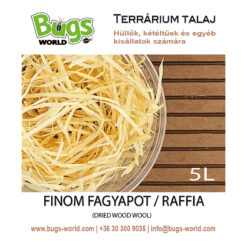 Bugs-World Finom fagyapot / raffia térkitöltő és talajtakaró | 5L