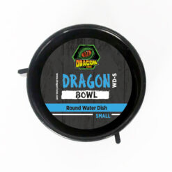 DragonOne Round Water Bowl Műanyag itatótál | 5,5 cm