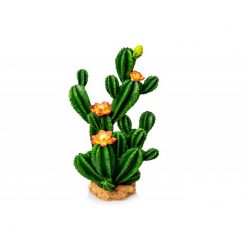 GiganTerra XXL Cactus 351 Óriás kaktusz műnövény virágokkal | 42,5 cm