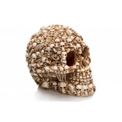 GiganTerra Skull in Skull Koponya mintás dekoráció és búvóhely
