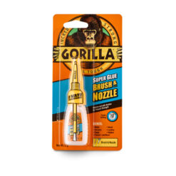Gorilla Super Glue Brush & Nozzle Ecsetes pillanatragasztó | 12 g