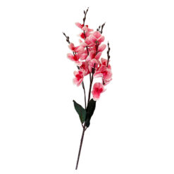 Bugs-World Hajlítható szárú magenta színű orchidea műnövény | 65 cm