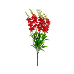 Bugs-World Hajlítható szárú piros virágos műnövény | 39 cm