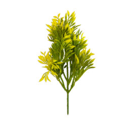 Bugs-World Hajlítható szárú sárga virágos műnövény | 30 cm