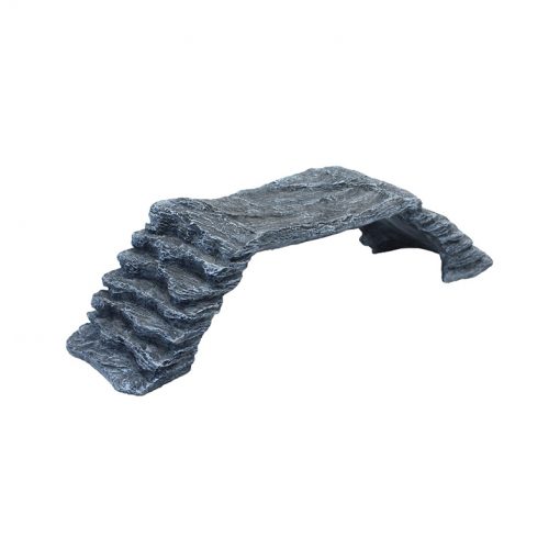 Komodo Basking Platform Ramp Grey Búvóhely - Szürke