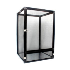 Nomoy Pet Aluminium Cage Hálós terrárium hüllőknek - fekete | M