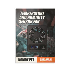 Nomoy Pet Dehumidifier Fan Automata terrárium szellőztető szenzorral